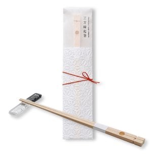 三宝縁起箸 心願成就（丸）