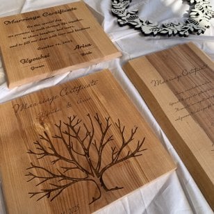 co8. 木の結婚証明書 オーダーページ｜無垢材 ウェディング ウェルカムスペース ウェルカムボード 結婚式 ゲスト参加