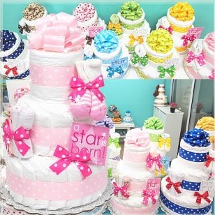 3段登場！大人気★【フレーバー】おむつケーキ