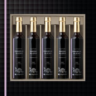 北海道羊蹄山 名水アイスコーヒー詰合せ(5本) 無糖　HMP-50