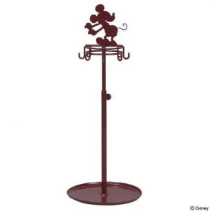 アクセサリースタンド ミッキー マウス ディズニー スタンド ネックレス収納 ディスプレイ おしゃれ インテリア 雑貨 卓上 収納 調整可能 プレゼント ギフト レッド セトクラフト