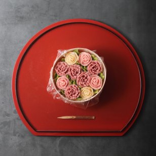 敬老の日に食べやすいミニサイズ「フラワーおはぎ敬老の日ミニボックス」抹茶餡 敬老の日2026