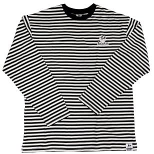 スーちゃんロングTシャツ　ボーダー  ギフト 父の日 母の日 敬老の日 クリスマス Tシャツ・カットソー　ラーメン