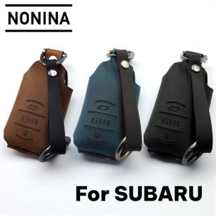 【NONINA】スバル スマートキーケース 本革 クレイジーホース 日本製 フォレスター SK系 クロストレック GU系 レヴォーグ VN5系 WRX S4 アウトバック BRZ ZN8系 GR86 スマートキー 保護 名入れ エイジング レザー キーカバー 傷防止 プレゼント 名入れ 父の日 母の日 敬老の日 お誕生日祝い 還暦祝い お祝い ギフト 愛車キーケース 愛車キーホルダー【送料無料】