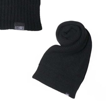 エムエムシックス MM6 Maison Margiela マフラー s52te0061-m13285-900 ユニセックス ブラック Black マフラー