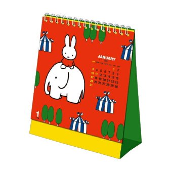ミッフィー miffy 2027年 卓上カレンダー
