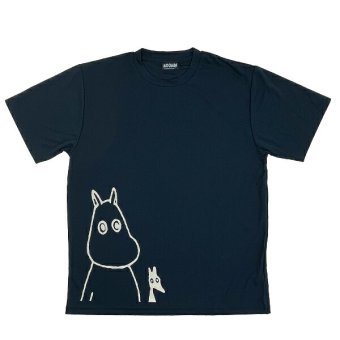 ムーミン リラックスドライTシャツ ネイビー アパレル MOOMIN