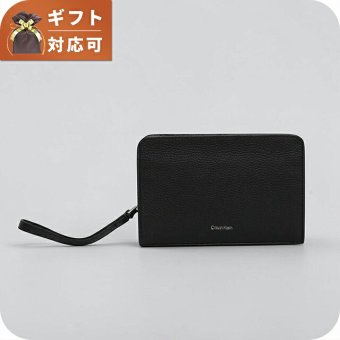 カルバンクライン CALVIN KLEIN FOIL EMBOSS POUCH WITH HANDLE クラッチバッグ lv04d1153g-ub1 メンズ BLACK