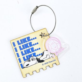 スヌーピー 木のオーナメント (アイライクC) 日本製 SNOOPY
