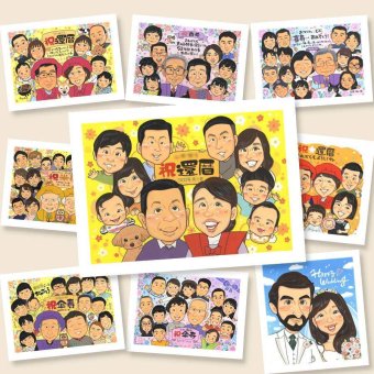 還暦祝い ギフト 似顔絵 名入れ 手描き プレゼント 贈り物 還暦 誕生日 記念日 お祝い 60歳 大人数 お父さん 家族 お母さん 両親 名入れ 下書き確認 修正無料 サプライズ 喜ばれる 実績多数 似てる 長寿 60歳 還暦 思い出 初任給 ウェディングギフト 感激 披露宴 古希祝い ハロウィン 感謝の品 長寿祝い 快気祝い キレイ 感動 応援 バレンタインデー