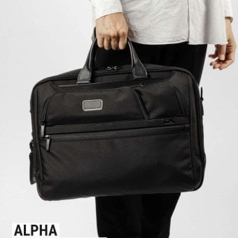トゥミ TUMI ALPHA アルファ LARGE 17 BRIEFCASE ラージ 17インチ ブリーフケース 02603114D4 158967 ビジネスバッグ 通勤 メンズ バッグ ブラック