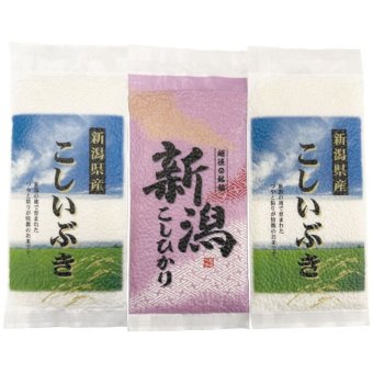 【ギフト対応無料】初代田蔵 新潟米食べくらべギフトセット HIRA-25 (HIRA-25) ※送料無料(ポスト投函)