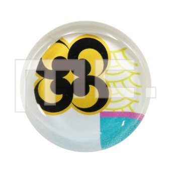 刀剣乱舞 ガラス箸置き 巴形薙刀 はしおき とうらぶ ホワイト グッズ  (MCOR)
