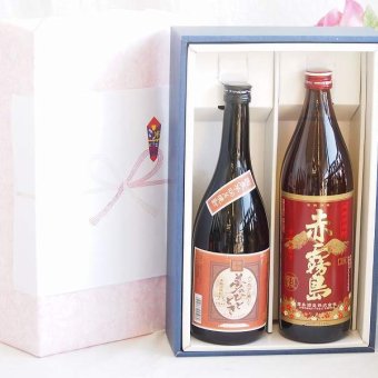 プレミアム焼酎 夢のひとときギフトボックス 本格芋焼酎 夢のひととき23°(大分県)720ml芋焼酎赤霧島25°(宮崎県)900ml