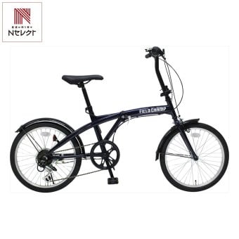 フィールドチャンプ 20インチ6段折畳み自転車 BL 折りたたみ自転車 変速機能 サイクリング【北海道・沖縄県・離島 配送不可】
