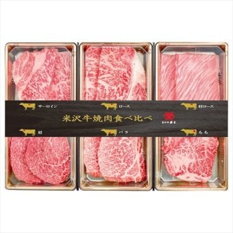 送料無料 お歳暮　米沢牛黄木 米沢牛焼肉食べ比べセット YYT100N ※11/2以降の出荷予定となります。北海道・沖縄・離島は配達不可 全国送料無料 お歳暮ギフト 早割 お歳暮2026 御歳暮 御見舞 お見舞い お取り寄せ グルメスイーツ