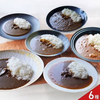 名店カレー物語 レトルトカレー 食べ比べ ギフトセット 6種入 カレー 惣菜 ご飯のお供 おかず 温めるだけ