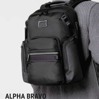 トゥミ TUMI ALPHA BRAVO アルファ ブラボー Navigation Backpack ナヴィゲーション バックパック 0232793D 142479 0232793DGMT 159082 リュックサック メンズ バッグ ブラック 防水加工 ラップトップ収納 PCポケット 収納力 大容量 通勤 ビジネス