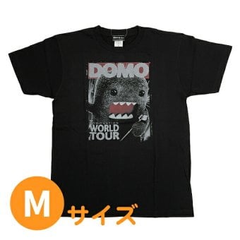 どーもくん WORLD TOUR Tシャツ(M) ブラック アパレル NHK