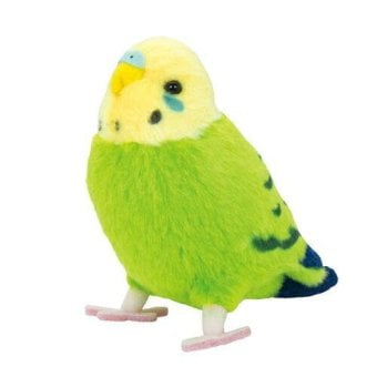 吉徳 ことりのね ぬいぐるみ セキセイインコ グリーン 180091 鳥 マスコット 人形 インテリア 雑貨 ふわふわ 癒し 小鳥 プレゼント ギフト 贈り物