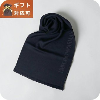 エンポリオ アルマーニ EMPORIO ARMANI マフラー 625007-cc307-1235 メンズ NAVY ANTRACITE マフラー