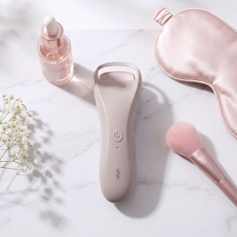 ホットアイラッシュカーラー 温度2段階 USB充電式 軽量 コンパクト 上向きカール 長持ち ギフト 人気