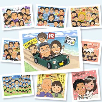 贈り物 似顔絵 退職 プレゼント ギフト 手描き 名入れ 退職 記念 定年 送別会 お祝い 定年退職 お母さん お父さん 上司 先輩 下書き確認 修正無料 名入れ サプライズ 宝物 実績多数 親孝行 定年退職 思い出 送別会 退職ギフト 大人数 卒寿祝い 喜寿祝い バレンタインデー オリジナル イラスト お祝いの品 還暦祝い ブライダルギフト 家族 お祝い返し