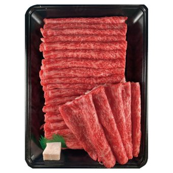萬野和牛すきしゃぶ用モモ800g (MSC80-MAN) [お中元][お歳暮] ※送料無料(北海道・沖縄・離島への配送不可)