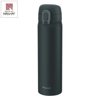 ピーコック ワンタッチマグボトル 500ml グレー マグボトル 保温保冷 ワンタッチオープン スムーズ開閉【北海道・沖縄県・離島 配送不可】
