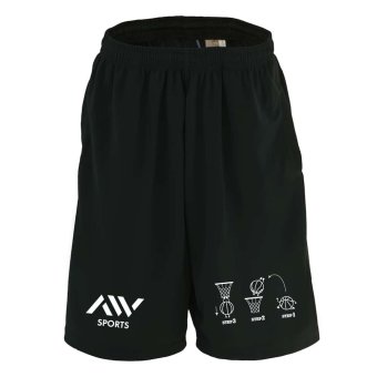 バスケ ハーフパンツ ドライ メンズ ウェア レディース ジュニア 練習着 短パン 速乾 スポーツ 名入れ おしゃれ 半スボン 文字入れ無料 「バスケットボールがこうなってこう」 アートワークスコウベ 【送料無料】