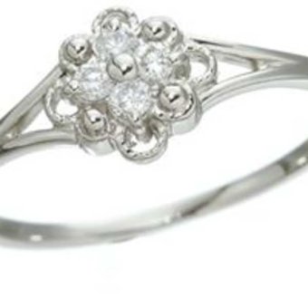 指輪 プラチナ900 ダイヤモンド リング レディース フローラ デザインリング 13号 Pt900 ダイヤ 指輪 ジュエリー アクセサリー プレゼント ギフト 贈り物 記念日 誕生日
