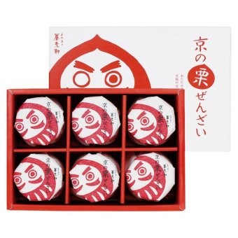 お歳暮・冬ギフト 京都 養老軒 京の栗ぜんざい (YJ-BZQ12) ※送料無料(北海道・沖縄・離島への配送不可)