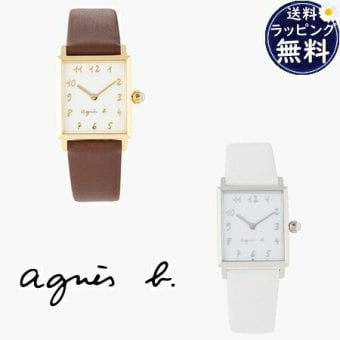 【無料ラッピング】 アニエスベー agnes b 時計 腕時計 ブラック レザー スクエア ウォッチ Marcello レディース 日本製 ブランド 正規品 新品 ギフト プレゼント 人気 おすすめ 誕生日 記念日 クリスマス 送料無料 abb522674