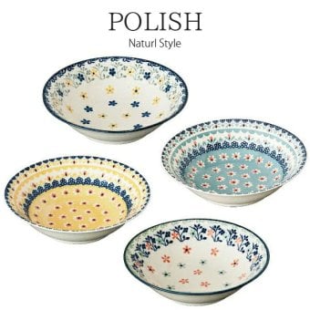 Polish スープサラダボールセット 北欧食器 サラダボウル スープボウル おうちカフェ 食器セット 日本製 カフェ風 電子レンジ対応 食洗機対応 ギフト〈02093〉 M-mode