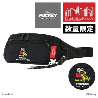 マンハッタンポーテージ ミッキーアンドフレンズ ウエストバッグ アレイキャットウエストバッグ MP1101MIC26 メンズ レディース 送料無料 誕生日プレゼント ギフト ラッピング無料 【正規代理店】