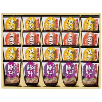 【送料無料・包装無料・のし無料】彩食工房 フリーズドライお味噌汁三種の味詰合せ KF-EO(A3) /ギフト お歳暮 入学祝い 卒業祝い 就職祝い 結婚祝い 誕生日 出産祝い 引越祝い 香典返し 新盆 初盆 御礼 内祝い 快気祝い ご挨拶 志 法事