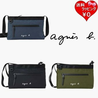 【無料ラッピング】 アニエスベー agnes b ショルダーバッグ ナイロン スモールブランド 正規品 新品 ギフト プレゼント 人気 おすすめ 誕生日 記念日 クリスマス 送料無料 abb522343
