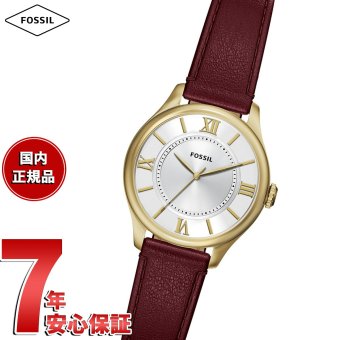 フォッシル FOSSIL 腕時計 レディース GILMORE アナログ レッド レザーウォッチ ES5510【2026 新作】