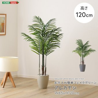 お手入れ簡単 フェイクグリーン アレカヤシ Sサイズ(120cm)