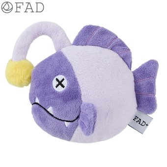 DADWAYPET ダッドウェイペット FAD＋ ファッドプラス プラッシュトイ アンコウ 犬用おもちゃ