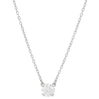 スワロフスキー swarovski ネックレス Stilla ラウンドカット 5636706 スティラ ペンダント アクセサリー レディース シルバー+ホワイト 海外正規品