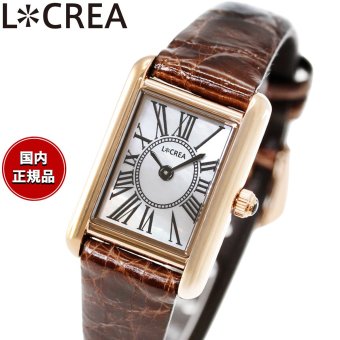 ルクレア LCREA パラレラ PARALLELA ソーラー 腕時計 レディース LC2101-PGCBR