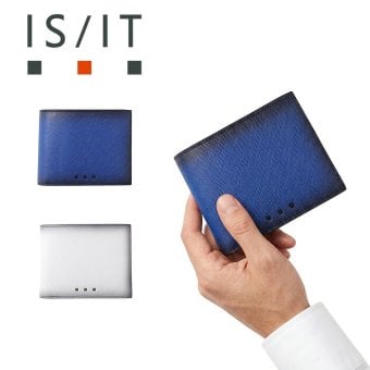ISIT イズイット isit シャドー 二つ折り財布 カード段4 952614