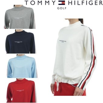 トミーヒルフィガー ゴルフ レディース トリコライン ハイネックセーター TOMMY HILFIGER GOLF THLA471 秋冬モデル お誕生日祝い お祝い 記念品 30代 40代 50代 60代 母の日 お母さん 還暦祝い 敬老の日 彼女 人気プレゼント プレゼント