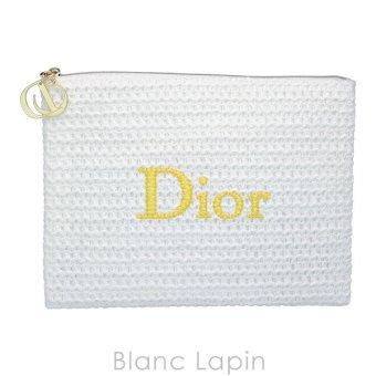 【ノベルティ】 クリスチャンディオール Dior ホワイトメッシュポーチ