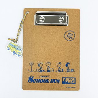 スヌーピー ウッドバインダー (スクールバス) 文具 日本製 SNOOPY