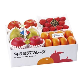 お歳暮・冬ギフト 旬の贅沢フルーツ (H-SZQ) ※送料無料(北海道・沖縄・離島への配送不可)