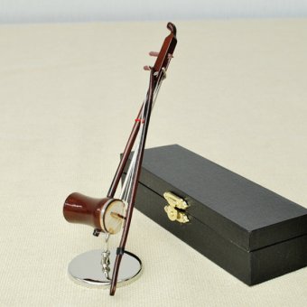 ミニチュア楽器！二胡　14cmサイズ♪この商品はお取り寄せ商品です♪♪【楽器-音楽雑貨】