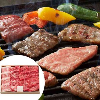 松阪牛 焼肉用 370g もも バラ 食べ比べセット 和牛 牛肉 ブランド牛 赤身 霜降り 焼き肉 国産 高級 贅沢 グルメ ギフト 贈り物 プレゼント お祝い 内祝い お中元 お歳暮 敬老の日 父の日 母の日