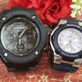 ペアウオッチ gショック恋人達のGショックペアウォッチgショック 人気  婚約　夫婦 高級　クリスマス プレゼント おすすめ G-SHOCK BABY-G  ソーラー電波 カシオ 2本セット デジタル アナデジ GST-W100G-1BJF BGA-1100-2BJF